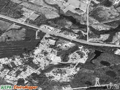 Sandy Creek satellite photo by USGS