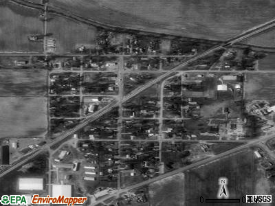 Holland satellite photo by USGS