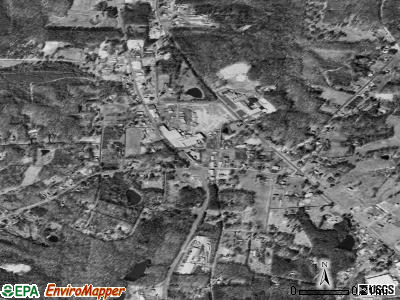 Seagrove satellite photo by USGS