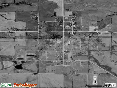 College Springs satellite photo by USGS