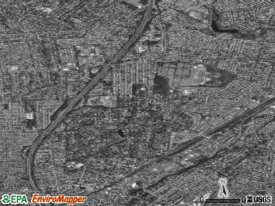 Colonia satellite photo by USGS