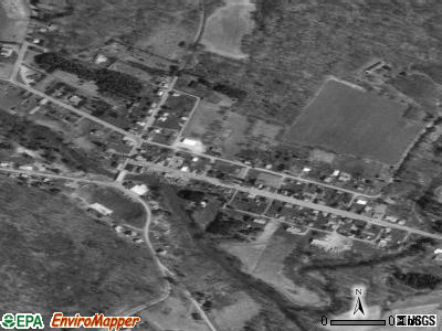 Shanksville satellite photo by USGS
