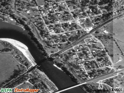 Fulton satellite photo by USGS