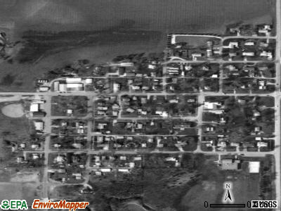 Pleasant Dale satellite photo by USGS
