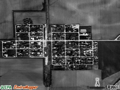 Waggoner satellite photo by USGS