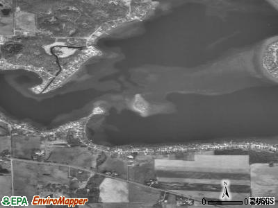 Clear Lake satellite photo by USGS
