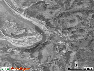 Oakdale satellite photo by USGS