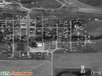 Hobson satellite photo by USGS