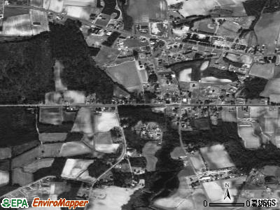 Cerro Gordo satellite photo by USGS