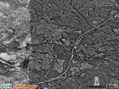 Lorton satellite photo by USGS