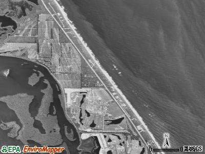 North Beach satellite photo by USGS