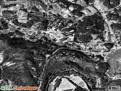 Crossnore satellite photo by USGS
