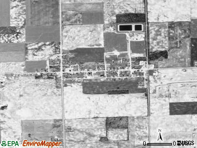 Minden City satellite photo by USGS