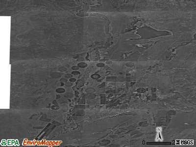 Farson satellite photo by USGS