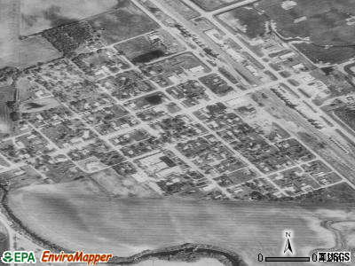 Campbell satellite photo by USGS
