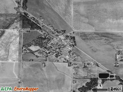 Moro satellite photo by USGS