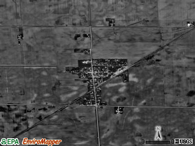 Henning satellite photo by USGS