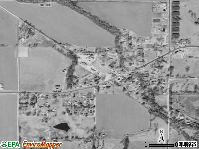Pollard satellite photo by USGS