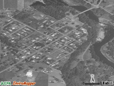 Waterloo satellite photo by USGS
