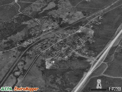 Canadian satellite photo by USGS