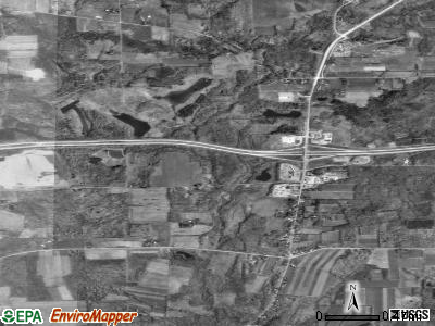 Barkeyville satellite photo by USGS