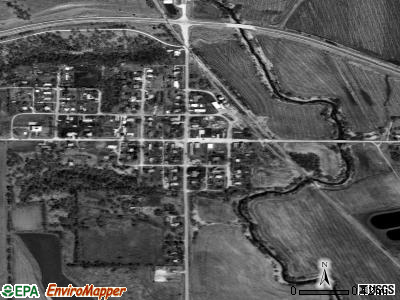 Dunbar satellite photo by USGS