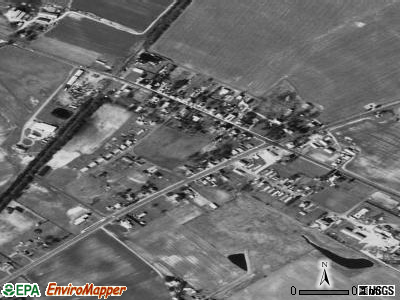 Kenton satellite photo by USGS