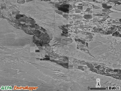Johnstown satellite photo by USGS