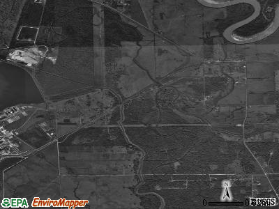 Thompsons satellite photo by USGS