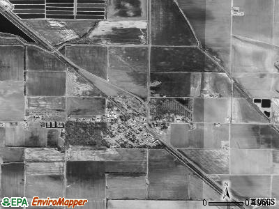Thurman satellite photo by USGS
