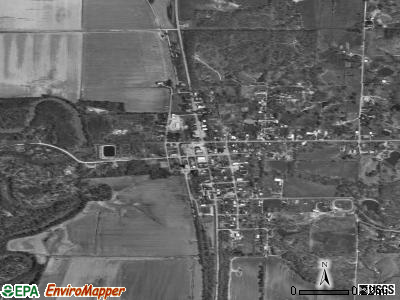 Mill Shoals satellite photo by USGS