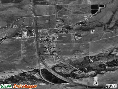 Rock River satellite photo by USGS