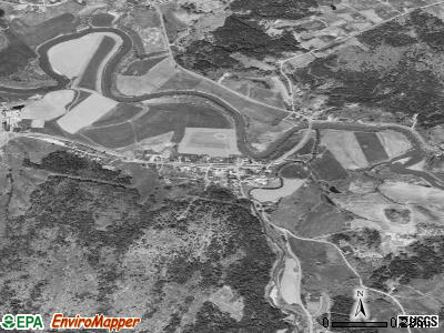 Cambridge satellite photo by USGS