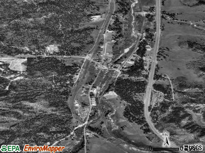 Larkspur satellite photo by USGS