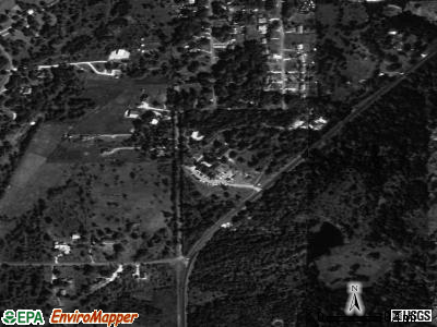 Hays satellite photo by USGS