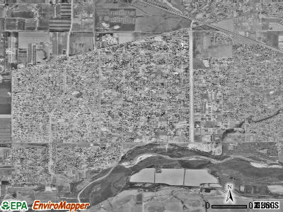 Mira Loma satellite photo by USGS