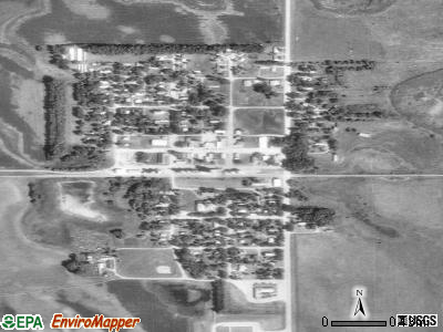 New Effington satellite photo by USGS
