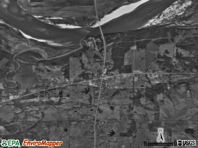 Whitefield satellite photo by USGS