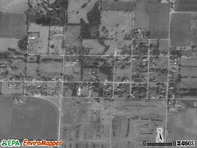 Newtonia satellite photo by USGS