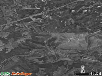 Sparta satellite photo by USGS