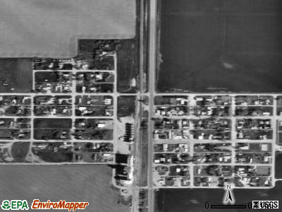 Gurley satellite photo by USGS