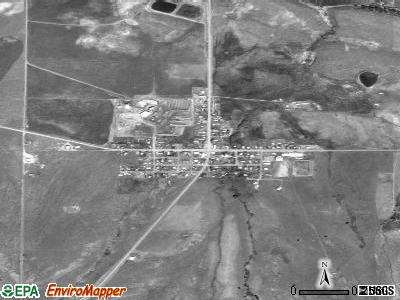 Long Creek satellite photo by USGS