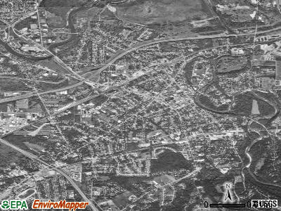Painesville satellite photo by USGS