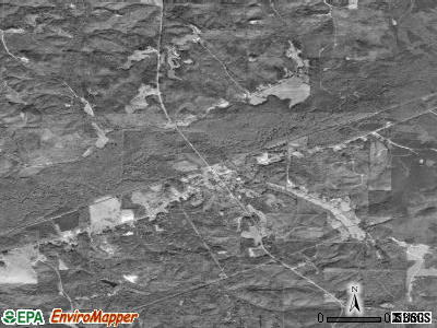 Beaverton satellite photo by USGS