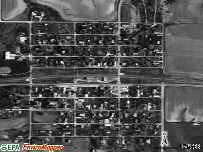 Coatsburg satellite photo by USGS