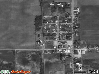 Rossburg satellite photo by USGS