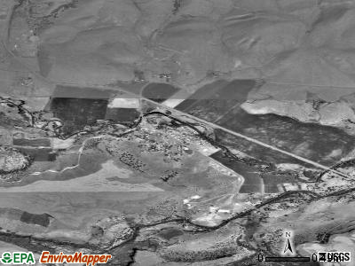 Tygh Valley satellite photo by USGS