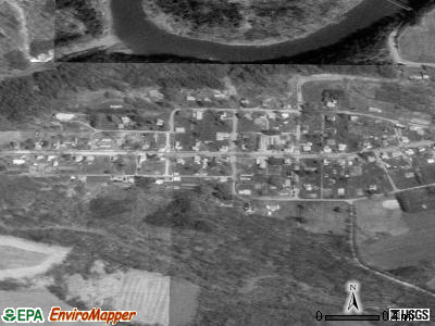 Callensburg satellite photo by USGS