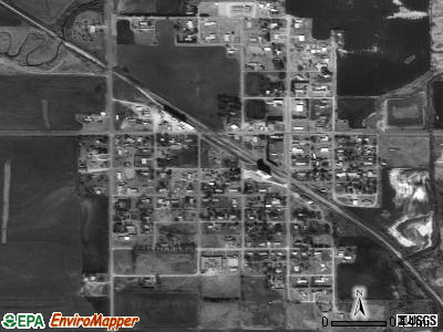 Nash satellite photo by USGS