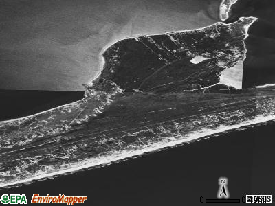 Napeague satellite photo by USGS
